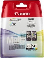 Cartuchos Canon 510 511 originales y compatibles