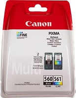 Cartuchos Canon 560 561 originales y compatibles