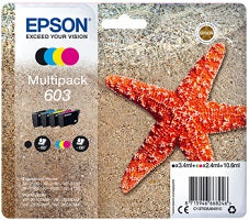 Cartuchos Epson 603 originales y compatibles