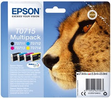 Cartuchos Epson T071 originales y compatibles