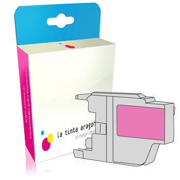 Cartucho compatible con Brother LC1240 Magenta