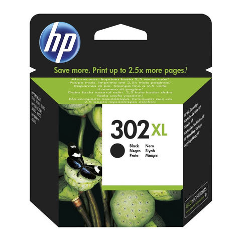 Cartucho de tinta original HP 302XL negro de alta capacidad