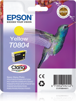 Cartucho EPSON T0804 Amarillo