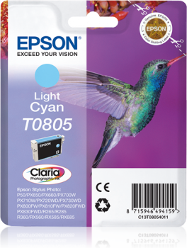 Cartucho EPSON T0805 Cian Claro