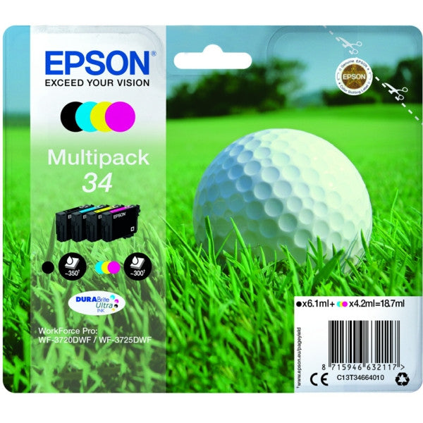 Multipack cartuchos Epson 34