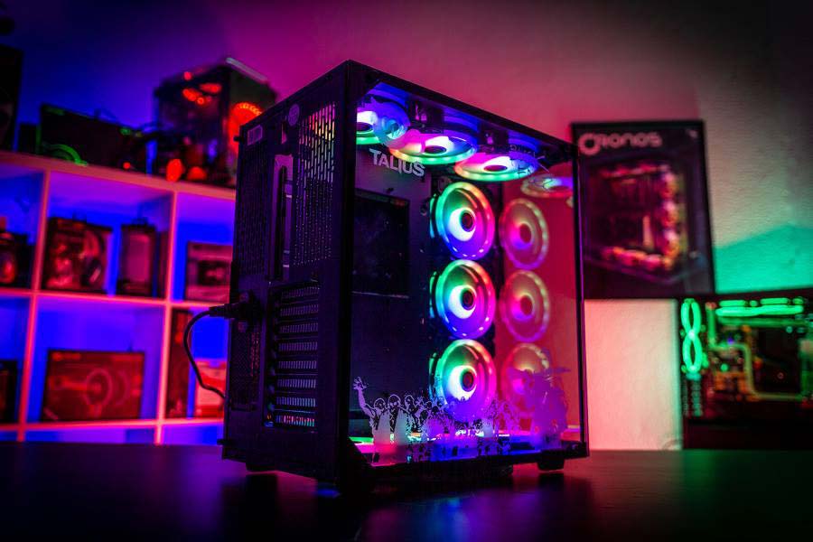 cajas atx gaming talius