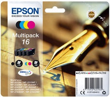 Cartuchos Epson 16 originales y compatibles