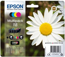 Cartuchos EPSON 18 originales y compatibles