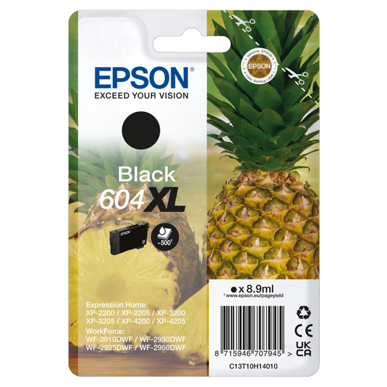 Cartucho Epson 604XL Negro