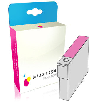 Cartucho Epson T0713 reciclado magenta