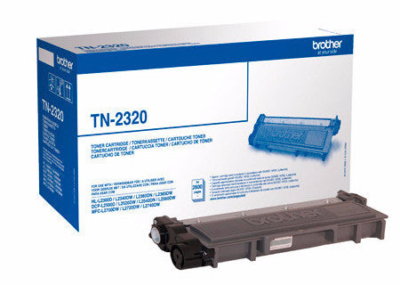 Toner Original Brother TN-2320 Negro 2600 páginas