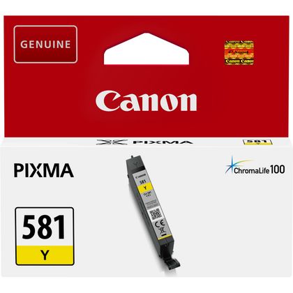 Cartucho Canon 581 amarillo