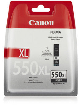 Cartucho Canon 550XL negro