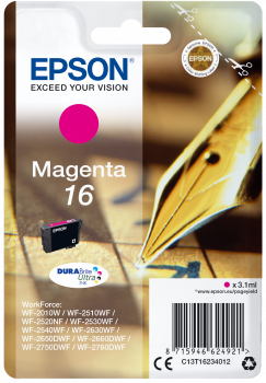 Cartucho original Epson 16 magenta