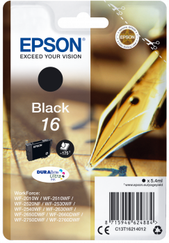 Cartucho original Epson 16 negro