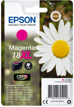 Cartucho original Epson 18XL magenta