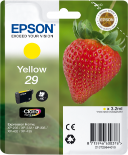 Cartucho original Epson 29 amarillo