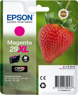 Cartucho original Epson 29XL magenta