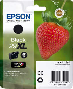 Cartucho original Epson 29XL negro