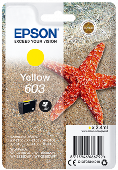 Cartucho Epson 603 amarillo