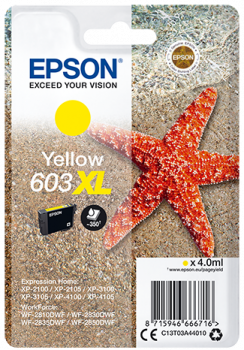 Cartucho original Epson 603XL amarillo