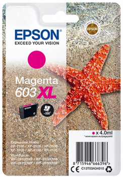 Cartucho original Epson 603XL magenta