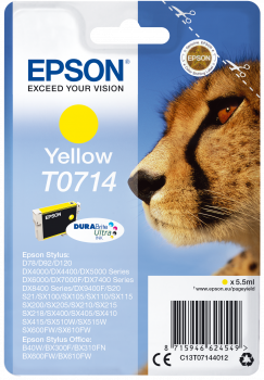 Cartucho original Epson T0714