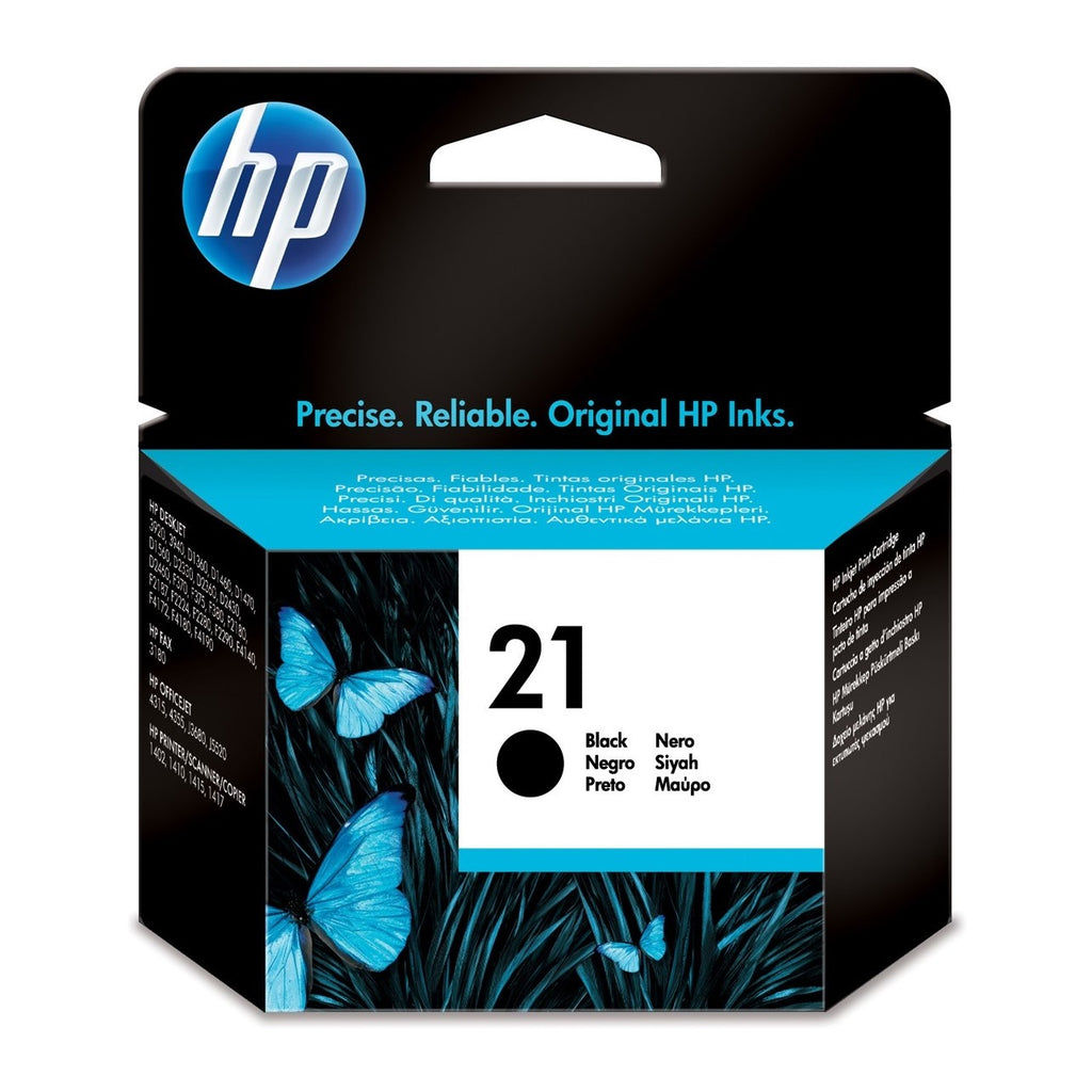 Cartucho de tinta original HP 21