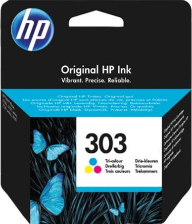 Cartucho original HP 303 tricolor