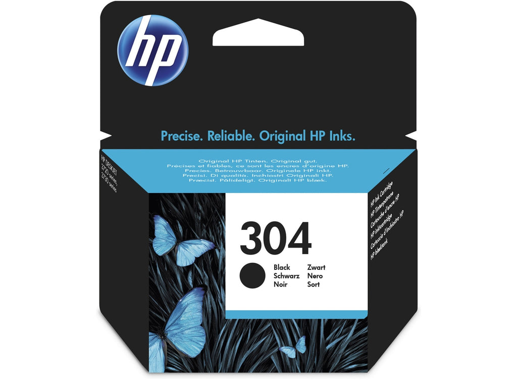 Cartucho original HP 304 negro