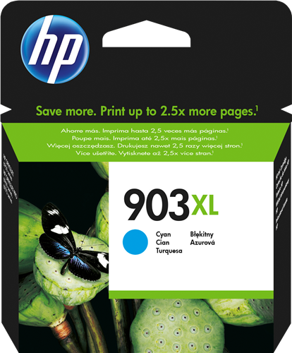 Cartucho de tinta original HP Nº 903XL cian
