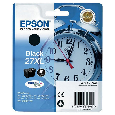 Cartucho original Epson 27XL negro