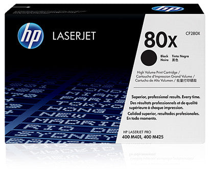 Toner HP 80X CF280X Negro