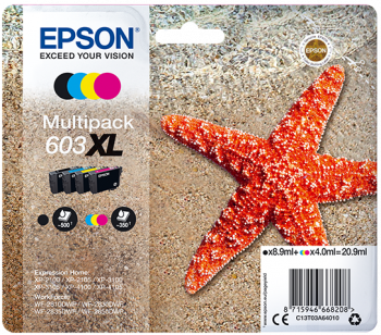 Multipack original Epson 603XL