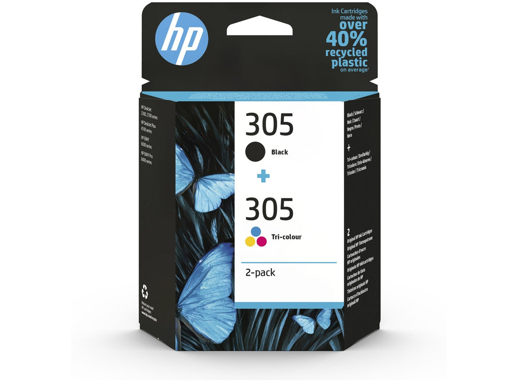 Pack cartuchos HP 305 original