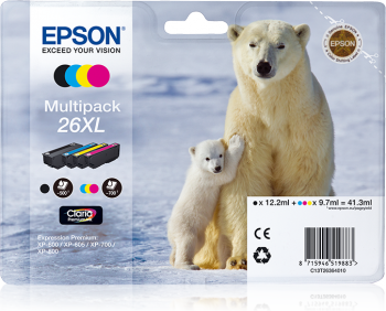 Multipack original Epson 26XL