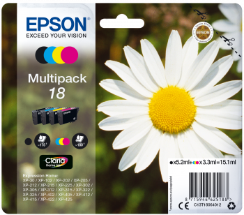 Multipack cartuchos Epson 18