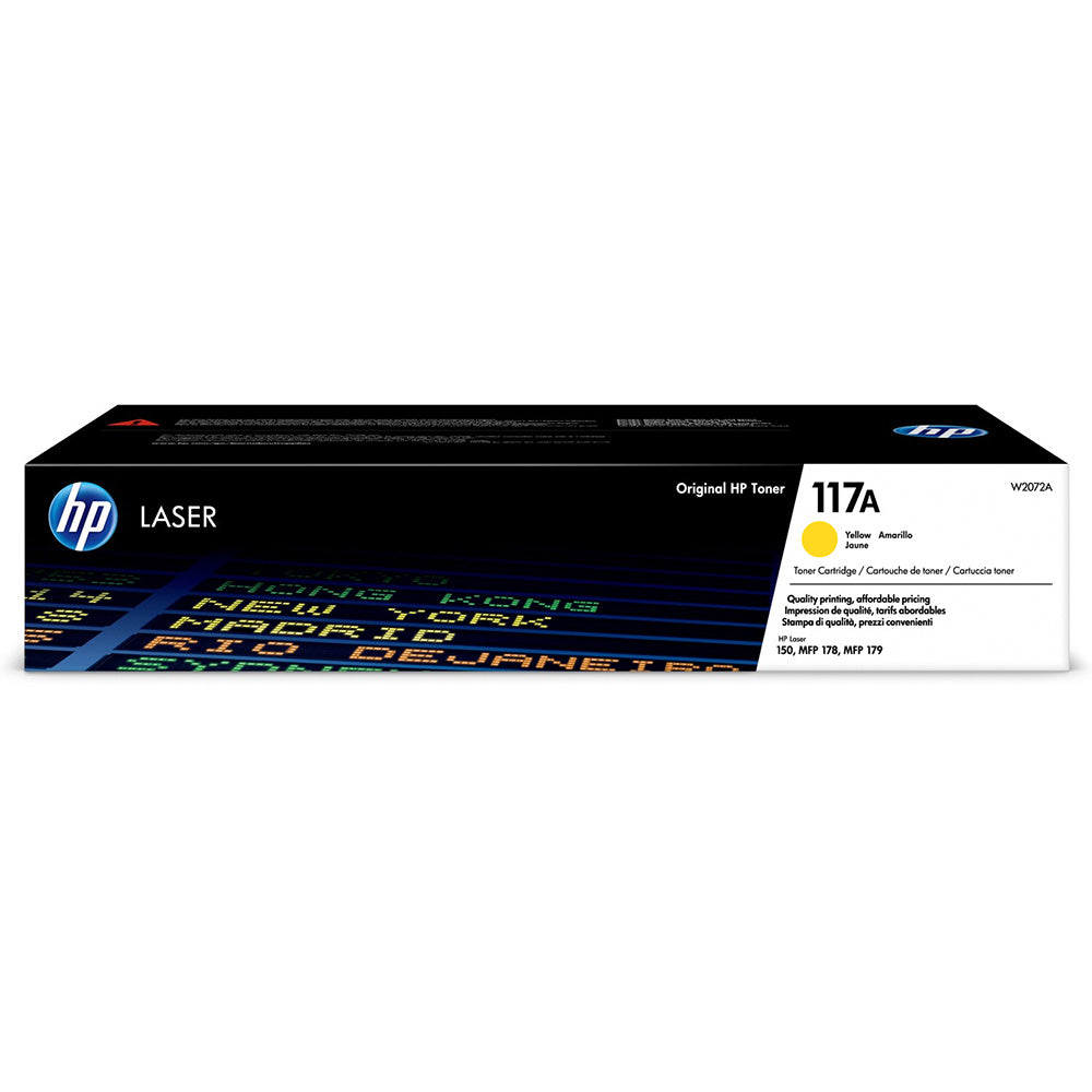 Toner HP 117A amarillo