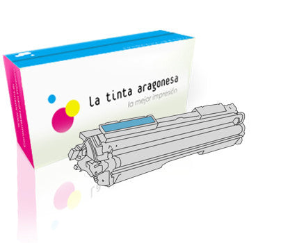 Toner HP 130A compatible color cían